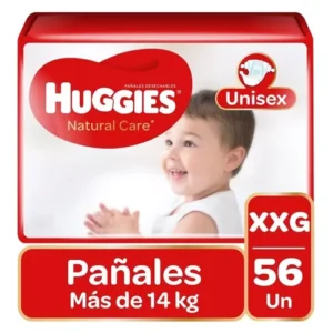 HUGIES XTRA CARE XG X 56 PAÑALES